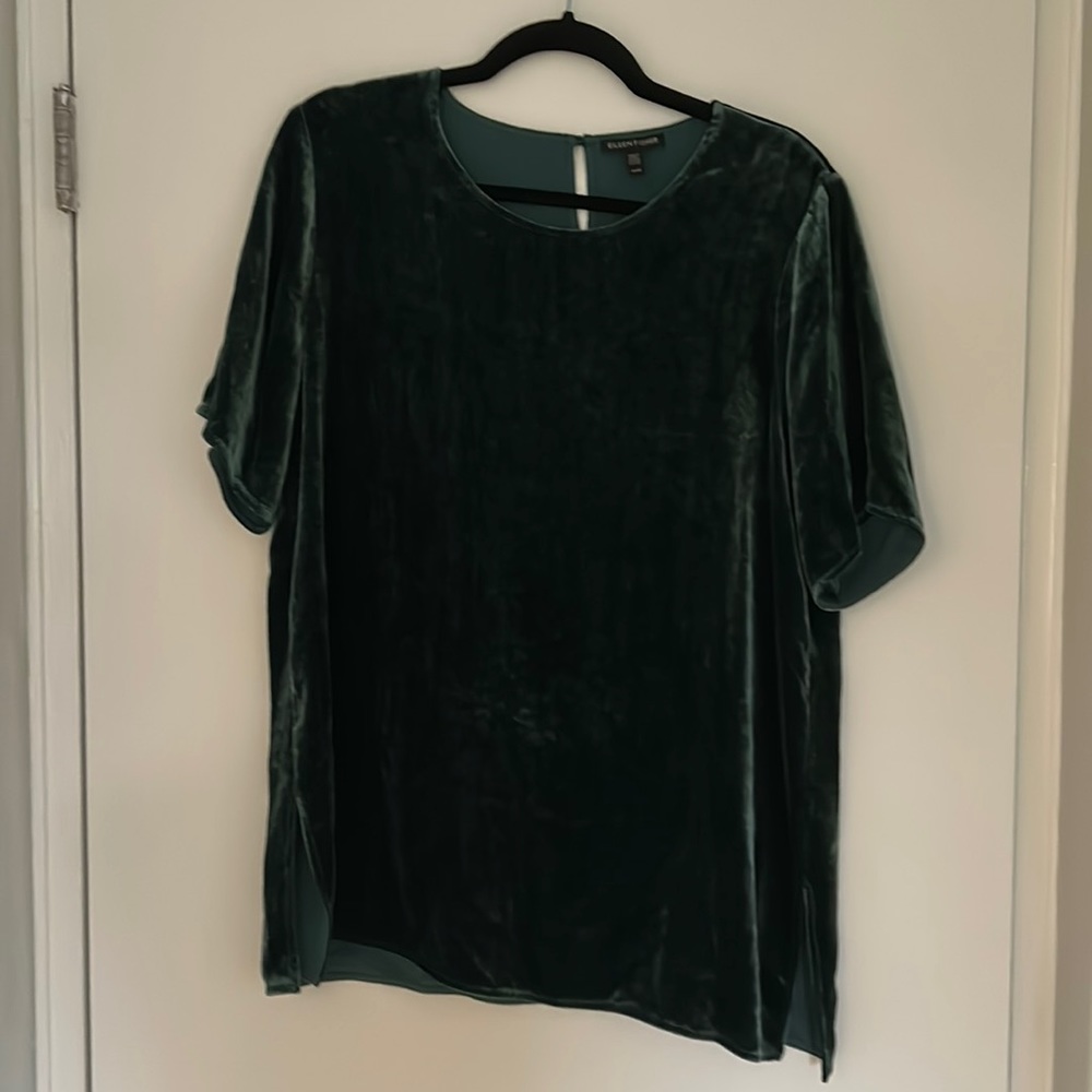 Eileen Fisher Velvet Top
